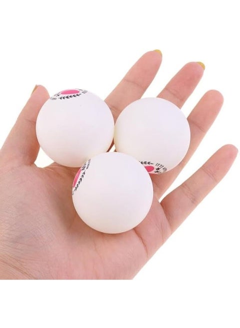 3 قطع من كرات تنس الطاولة الرياضية ( متعدد الألوان ) ، كرات عالية المرونة لتنس الطاولة في الهواء الطلق، كرات تنس الطاولة المتينة