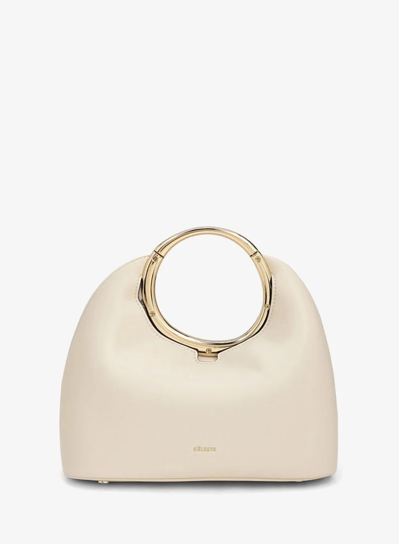 سيليست Solid Shoulder Bag With Chain Handle