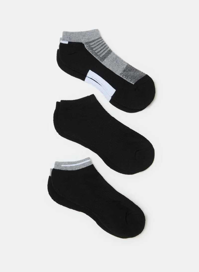 او في اس Three-Pair Pack Stretch Fitness Shoe Liners