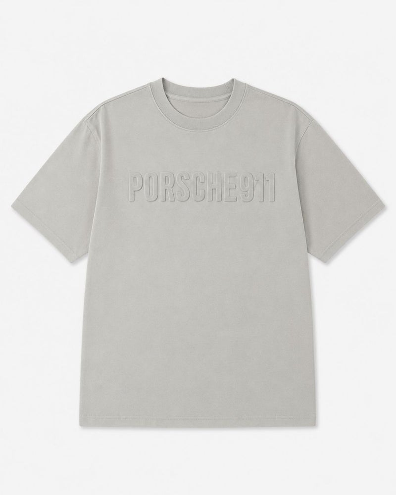 Grey Graphic Cotton T Shirt for Boys Back Print Casual Short Sleeve Summer Tee - Image 3