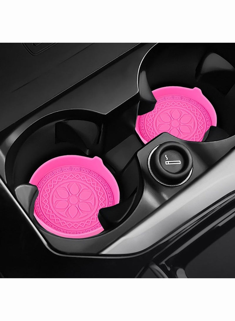 كأسان للسيارات، مقاوم للماء لأغراض عامة، مقاوم للانزلاق، مقاوم للانسكابات، وملحقات داخلية مدمجة داخل السيارة، وأرفف السيارات في أكواب القهوة - Image 2