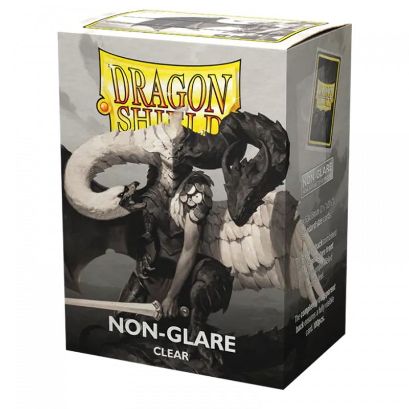 Dragon Shield | Standard Size Card Matte Sleeves | 100 CT - Non Glare Smooth & Tough Premium TCG Sleeves | Compatible with Pokemon, Flesh & Blood, One Piece & Magic the Gathering | Clear - Image 1
