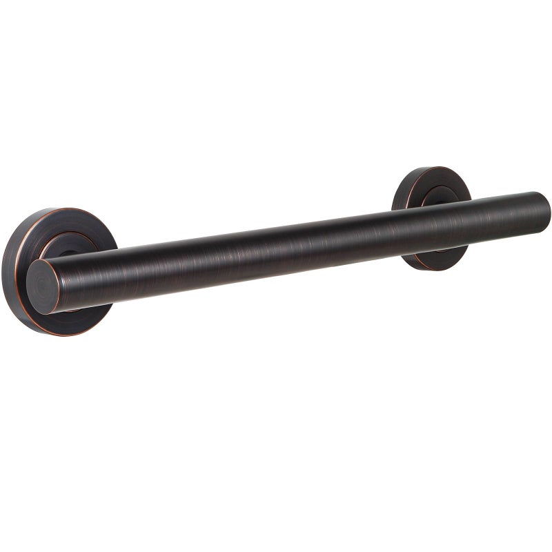 Lava Odoro Shower Grab Bar Modern Stainless Steel Handicap Grab Bar for Bathtubs and Showers Shower Safety Bar for Seniors Disabled ADACompliant Oil Rubbed Bronze 24 Inch - Image 2