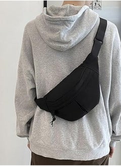 ماركة غير محددة شنطة خصر عالية الجودة للسفر والمشي لمسافات طويلة والجري والرياضة للجنسين (اسود, متوسط)  - Image 2