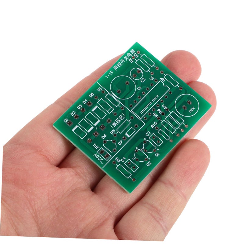 GLEAVI Sound Sensor Electronic Circuit DIY Kit Acoustic Control Board Module - Image 4