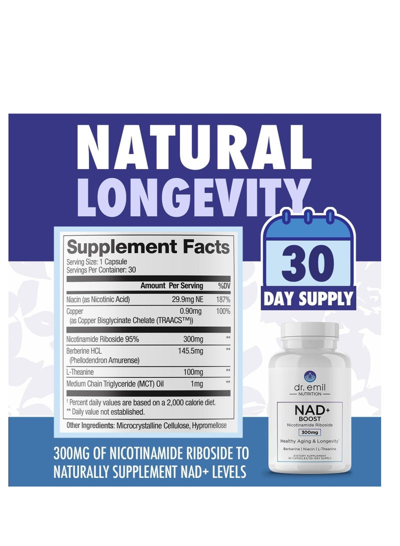 دي آر اميل نيوترشن ناد+ بوسر 300 ملجم - 30 كبسولة - Image 2