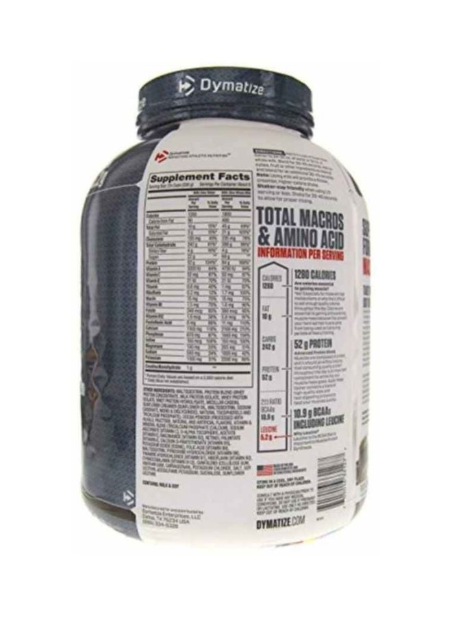 Dymatize Super Mass Gainer Dietary Supplement - Rich Chocolate - Image 3