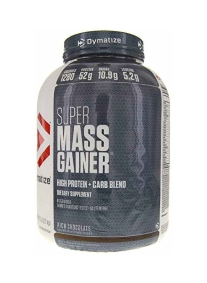 Dymatize Super Mass Gainer Dietary Supplement - Rich Chocolate - Image 2