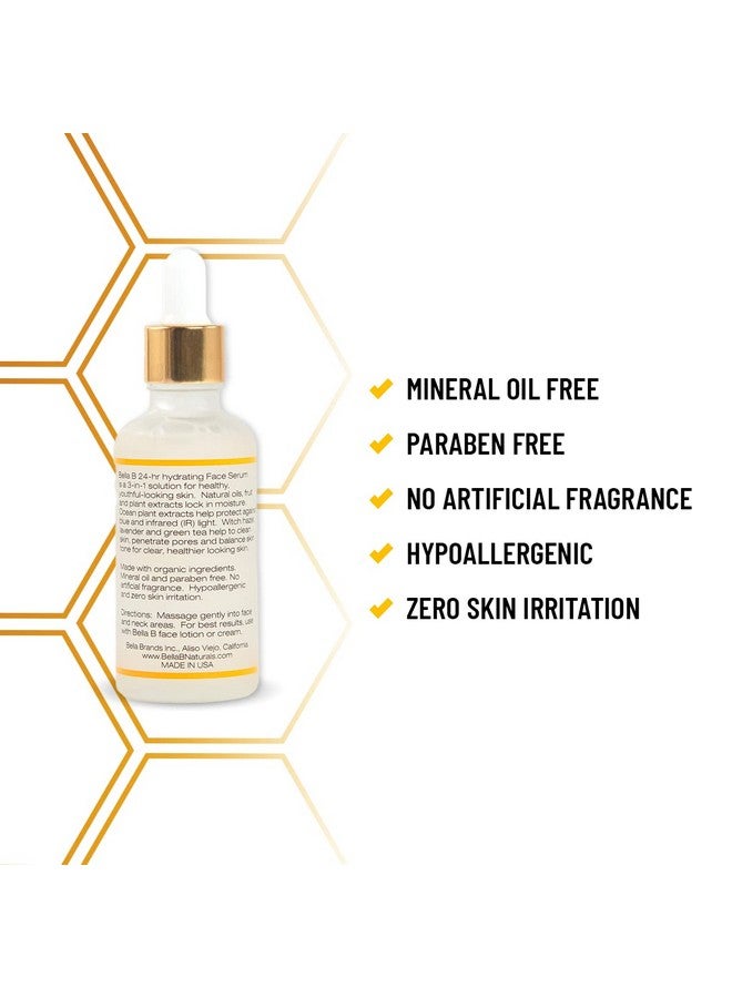 Bella B Face Serum 1.7 Oz Bottle Facial Glow Pregnancy Skin Care Pregnancy Safe Healthy Beauty Natural Face Serum Anti Aging Serum For Skin Organic Serum For Face - Image 3