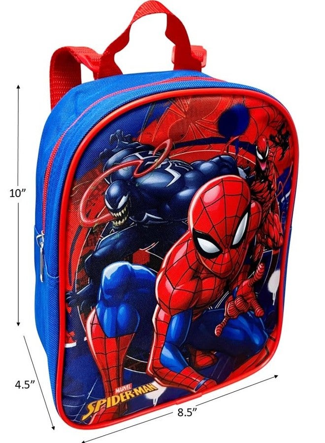 Ruz Disney/Marvel Kids Licensed 10" Mini Backpack (Spider-Man Blue) - Image 3
