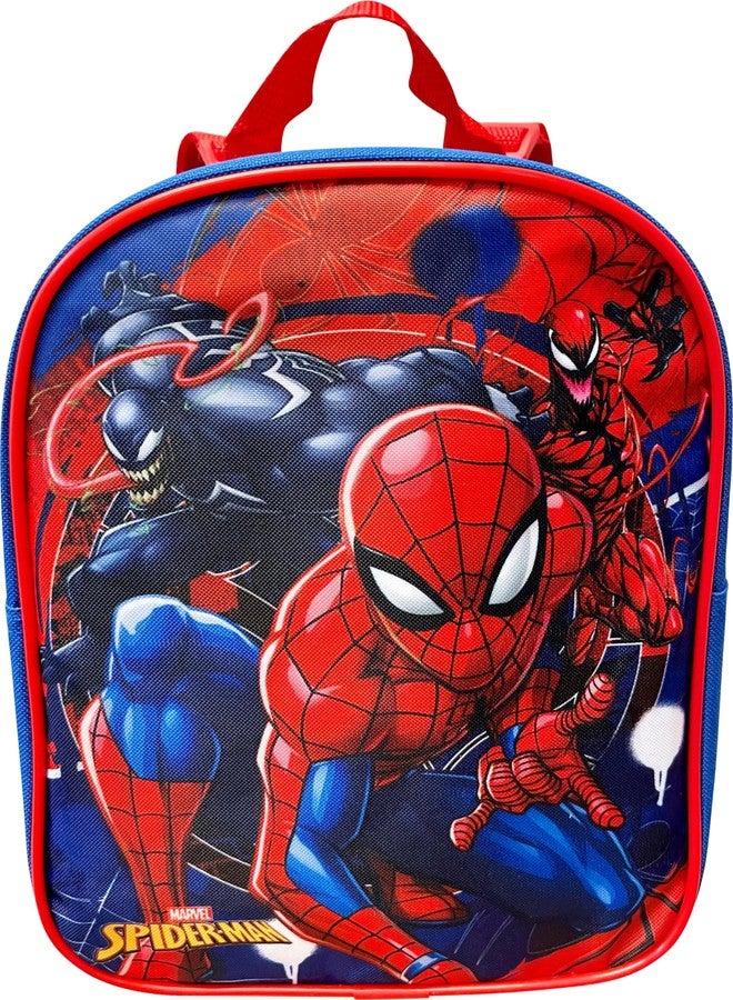 Ruz Disney/Marvel Kids Licensed 10" Mini Backpack (Spider-Man Blue) - Image 1