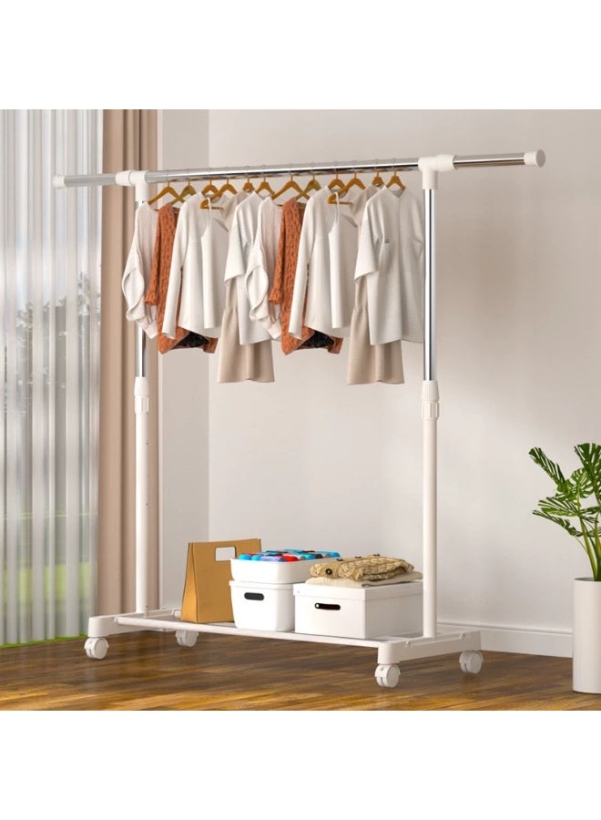 Living white Metal Clothes Hanger Clothes Holder 170 *130cm - Image 3