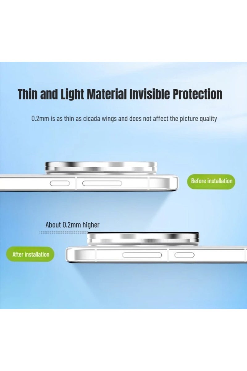 erorex 2 Pcs Honor Magic 7 Pro 2 Pcs Back Camera Tempered Glass For Honor Magic 7 Lite 7RSR 6 Pro 7Pro V3 V - Image 5