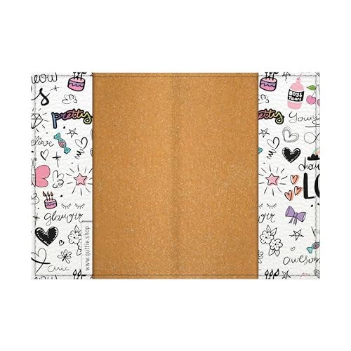 Quttie Passport Cover for Kids, Women and Men, Cute Travel Passport Holder (Paris Pattern) - Image 4