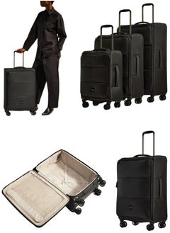 Antler ANTLER Softside Luggage Lighweight Material, Expandable Suitcase For Travel With TSA Approved Lock, Double Zipper  - Image 5