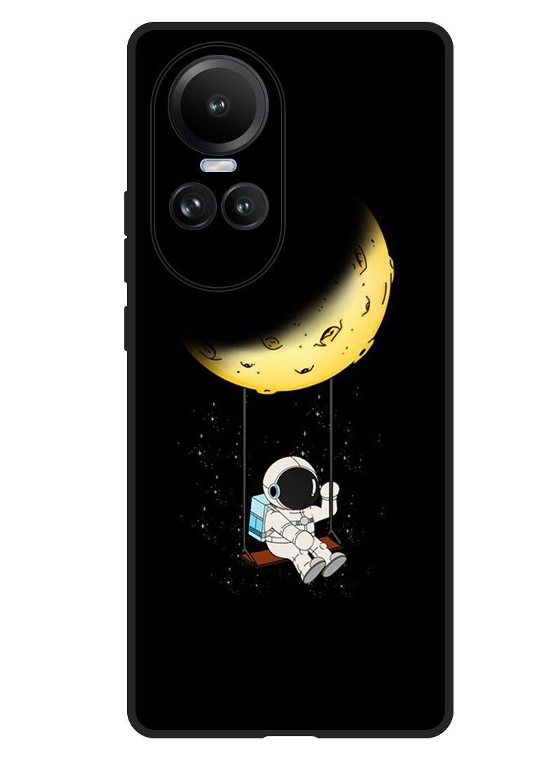 Theodor Protective Case Anti Scratch Shock Proof Bumper Cover For Oppo Reno 10/10 Pro Astronaut Hanging - Image 1