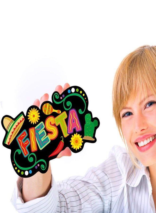 Fancy Land Let's Fiesta Cutouts Cinco De Mayo Festival Cut-Outs Mexican Party 30 Count - Image 5
