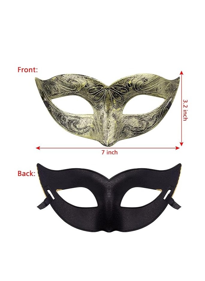 SYOSI Masquerade Masks, 36 Pieces Masquerade Masks Bulk Lace Mask Women Venetian Masks Lace Masquerade Mask for Party Ball  - Image 2
