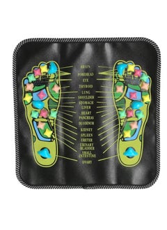 SYOSI Foot Massager Mat, Foot Massager Reflexology Walk Massage Mats Acupressure Foot Pad, Portable Massage Pad for Home Office Acupoint Mat for Blood Circulation Body Pain Relieve Relief, 13.8 Inch  - Image 1