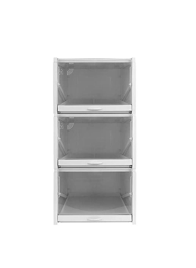 3 قطع صناديق تخزين منظم الأحذية - Image 4