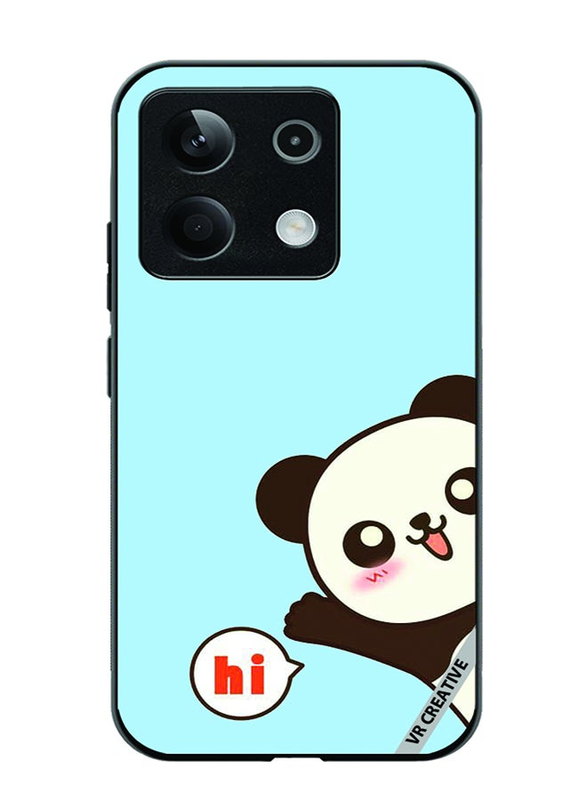 VR CREATIVE Protective Case Cover For Xiaomi Poco X6 Panda Design Multicolour - Image 1