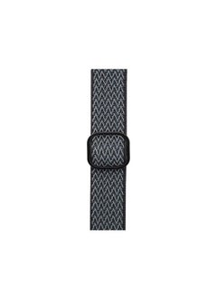 Generic Braided Solo Loop Stretchy Strap Compatible with Apple Watch Band SE 42/44/45mm iWatch Series 7/6/5/4/3/2/1  - Image 2