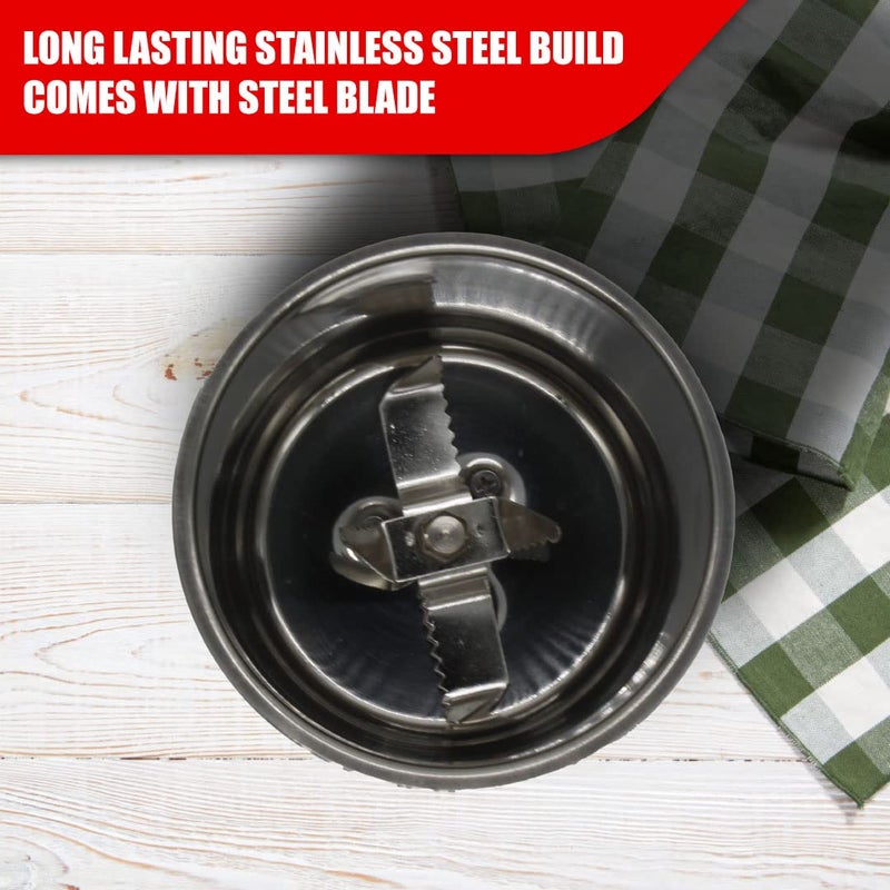 REGOLITH ENTERPRISES 400 ML Stainless Steel Chutney Jar for Mixer Grinder Small Size Universal Compatibility - Image 2
