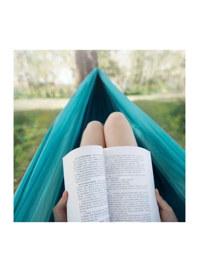 Xiaomi Outdoor Hammock Parachute Cloth Blue/Green - Image 3