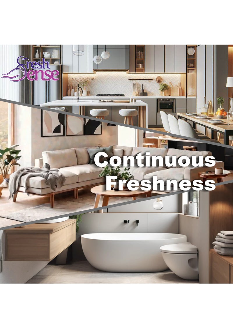 Fresh Sense THERAPY Refill - PACK of 12 x 260ml - Automatic Spray Auto Spray Air Freshener for Home Bathroom Toilet Office Neutralizes Bad Odors FRESH SENSE - Image 3