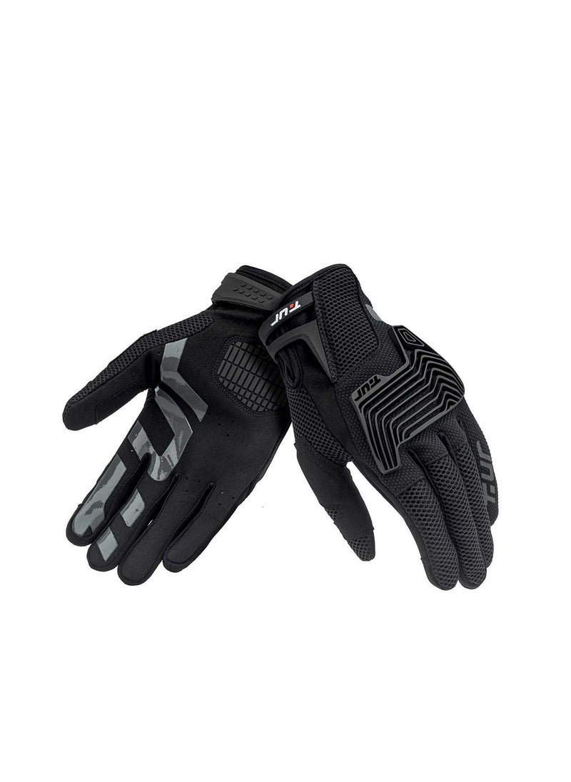TUCANO URBANO Moto Cross Enduro Gloves T'ur G-Three Pro Black  - Image 1