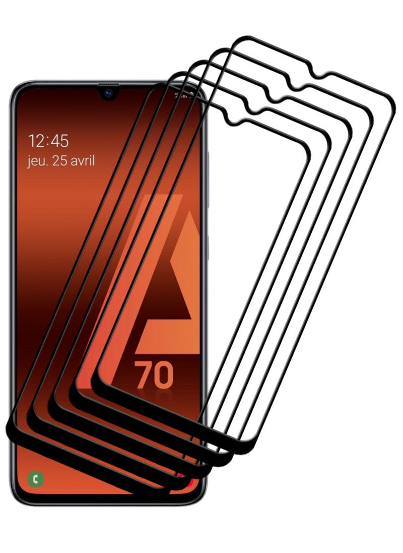 أكاليكس 5 قطع، حماية شاشة، لهاتف سامسونج جالاكسي A70، جودة ممتازة. - Image 1