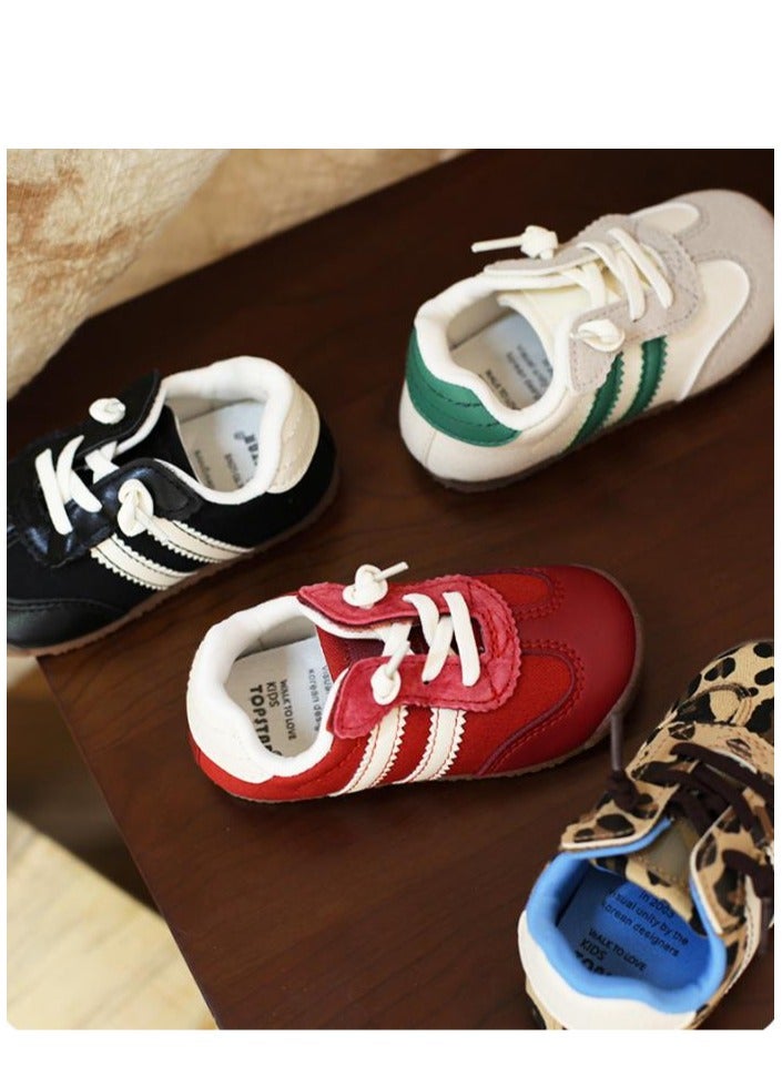 Flip Up Children's Shoes, Children's Sports Shoes, Moral Training Shoes, Spring And Autumn Styles - Image 5