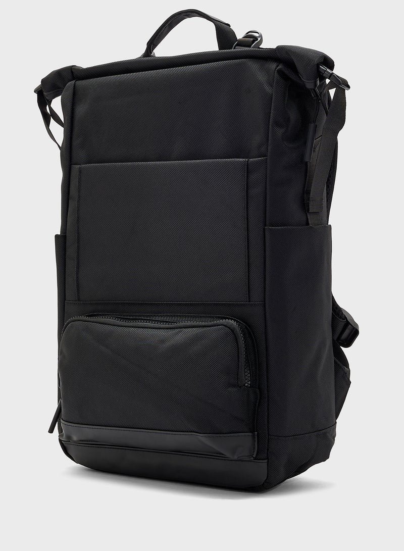 Seventy Five Roll Top Casual Backpack  - Image 2