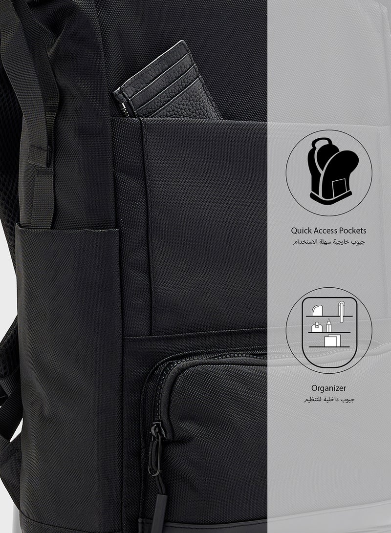 Seventy Five Roll Top Casual Backpack  - Image 4