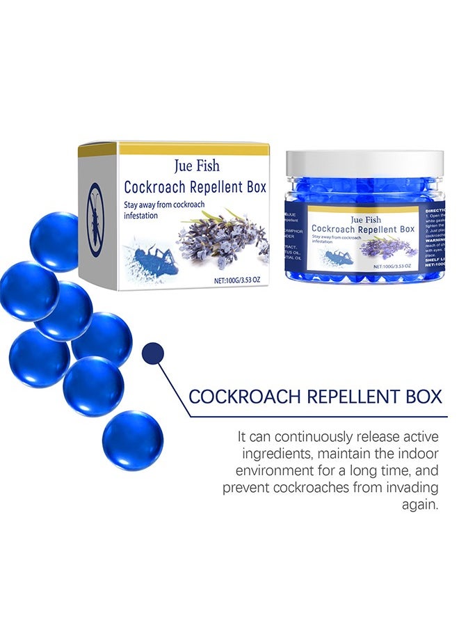 Generic - 2 PCS Cockroach Killer Cockroach Repellent Box with Natural Essential Oils, Long-Lasting Protection for Home Pesticide-Free Cockroach Killer Magic Box, 100g - Image 1