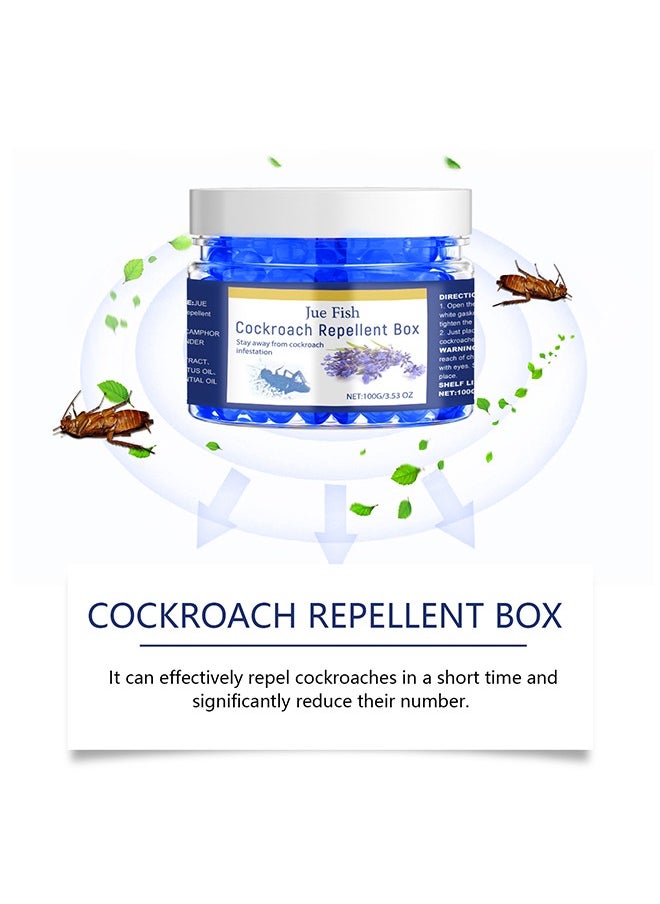 Generic - 2 PCS Cockroach Killer Cockroach Repellent Box with Natural Essential Oils, Long-Lasting Protection for Home Pesticide-Free Cockroach Killer Magic Box, 100g - Image 1
