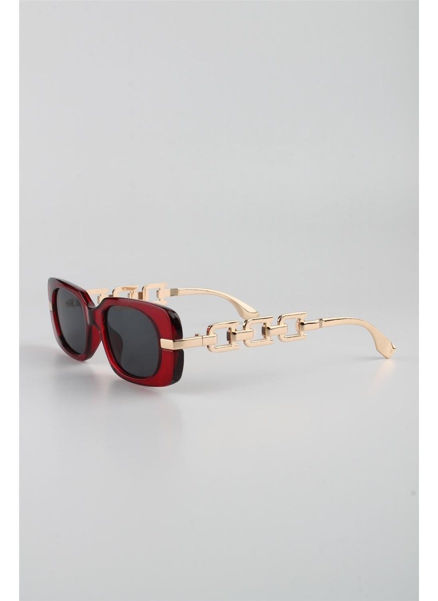 La Viva Claret Red Matte UV400 Filter Women's Sunglasses G24LVS3328R04  - Image 2