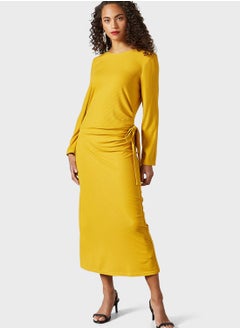 Ribbed Knitted Tie Detail Dress - pzsku/ZCFB7E6C24F9285367AE7Z/45/_/1698977775/8383fea9-f101-405c-8fed-752791a6cc4e