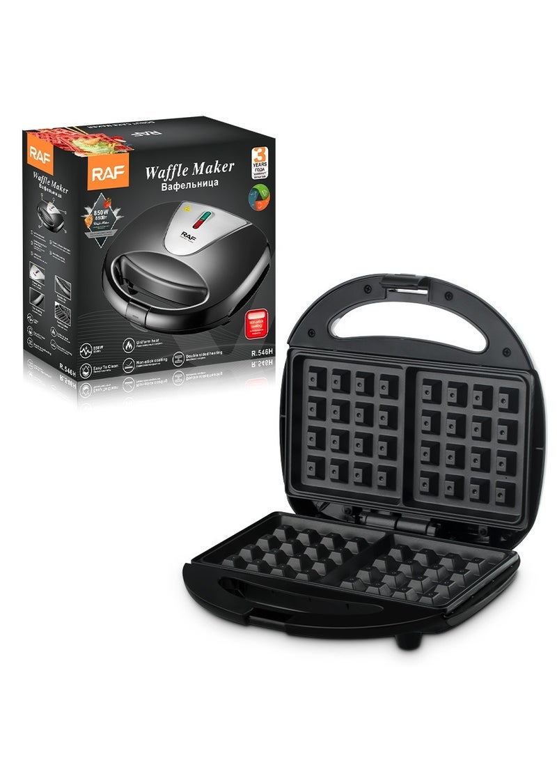 آر إيه أف ماكينة ساندويتش تسخين منزلية على الوجهين ماكينة إفطار متعددة الوظائف ماكينة الخبز - Image 1