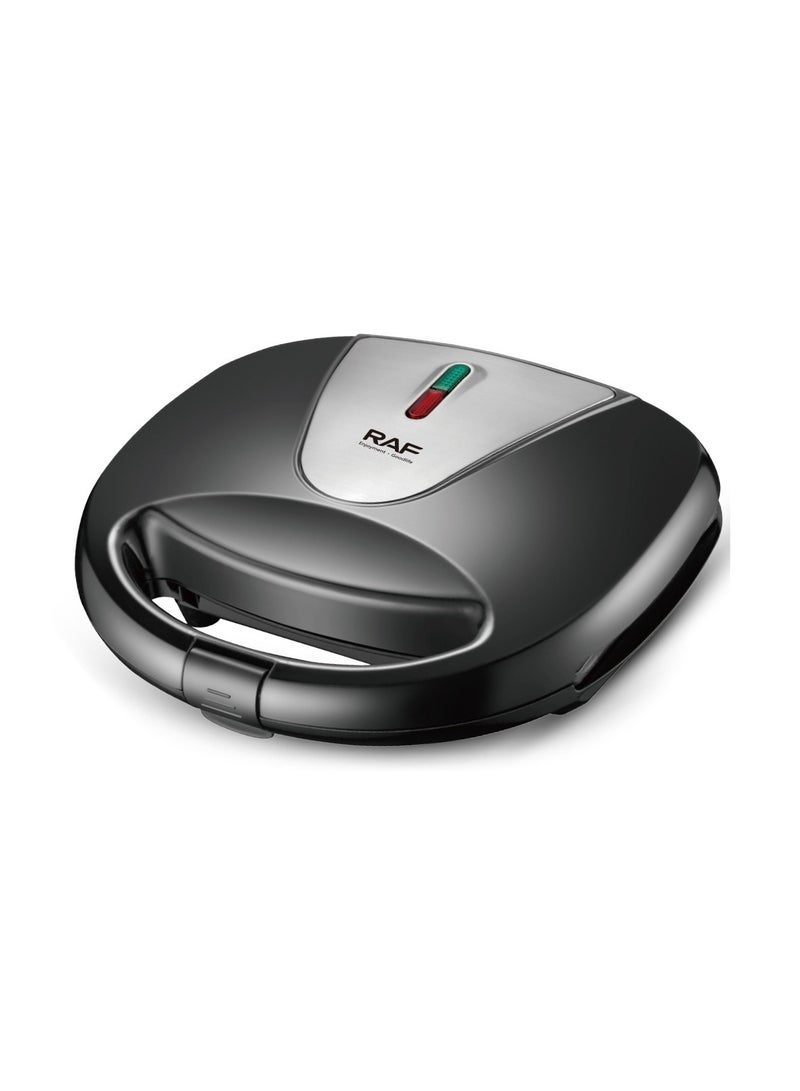 آر إيه أف ماكينة ساندويتش تسخين منزلية على الوجهين ماكينة إفطار متعددة الوظائف ماكينة الخبز - Image 4