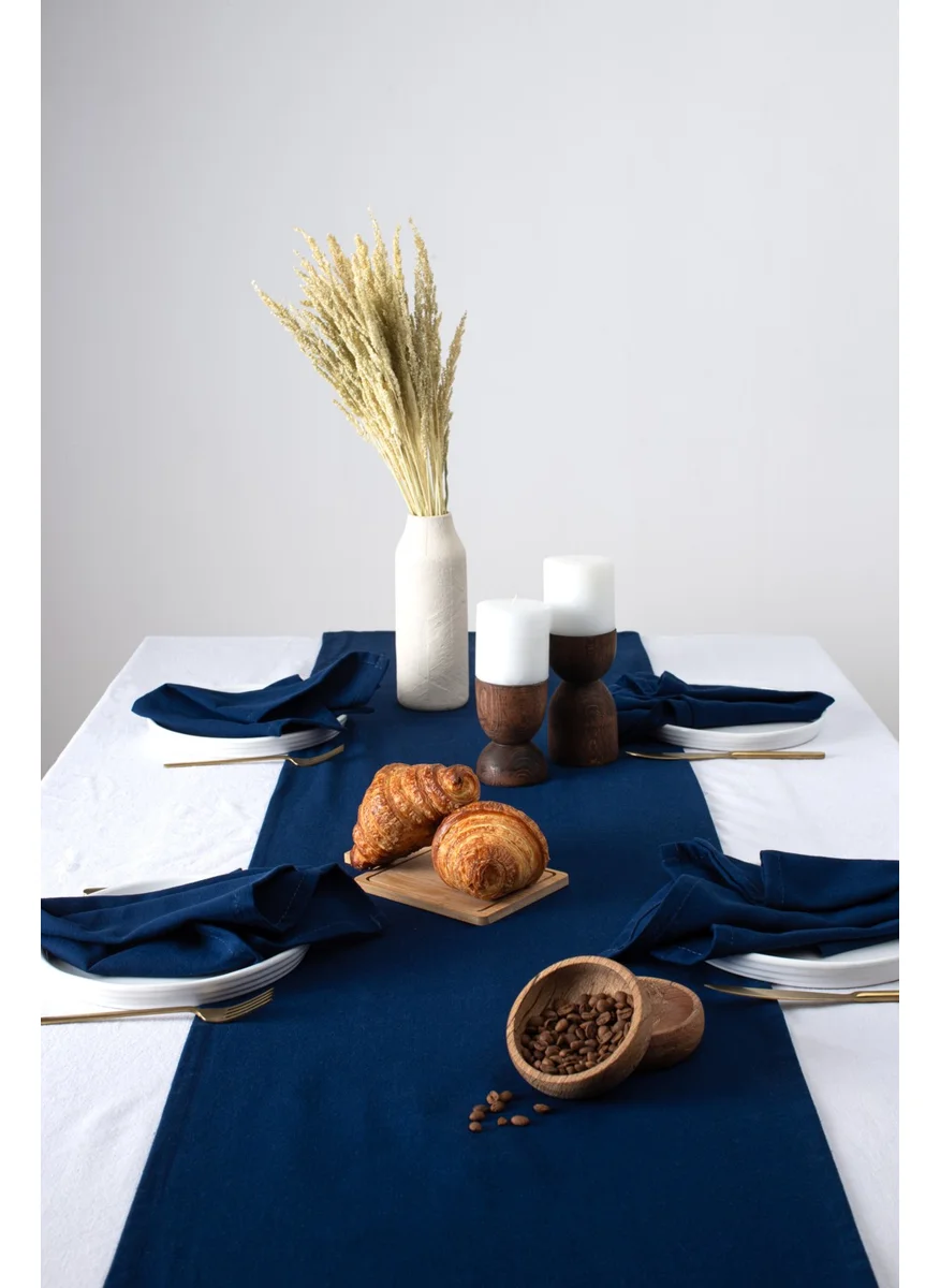 ويلستيل Premium | Linen Navy Blue Runner 40 X 150