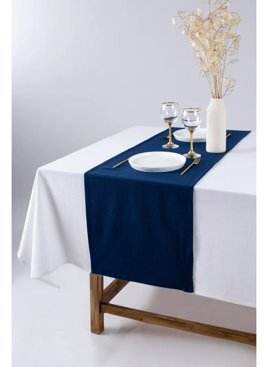 ويلستيل Premium | Linen Navy Blue Runner 40 X 150
