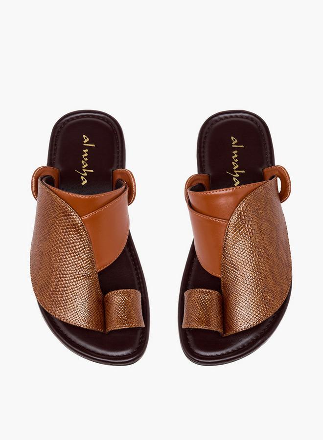 Al Waha Boys Toe Loop Arabic Sandals - Image 1