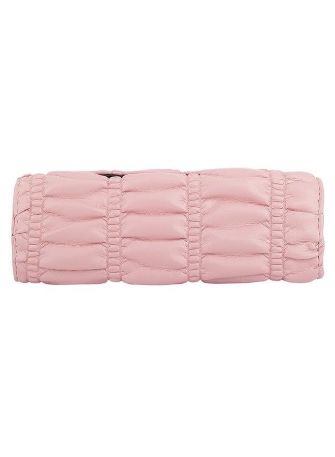 ZEVORA Women Leather Casual Ladies Single Shoulder Bag For Women College Girls (Pink) - Image 5