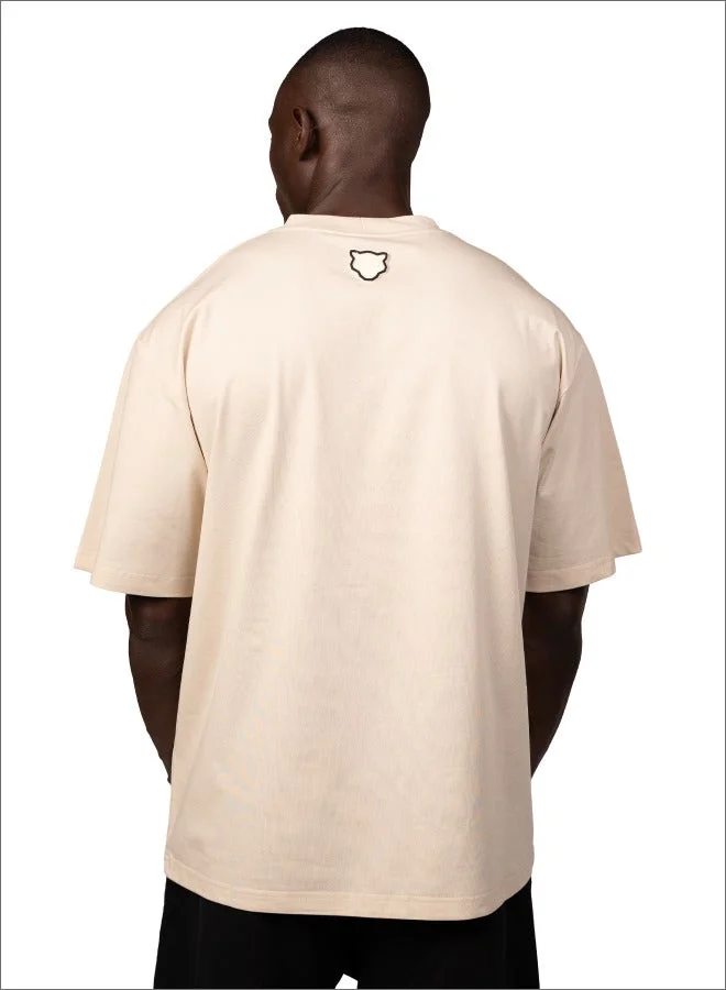 Tanjim Squad BEIGE RARE 404 T-SHIRT - BEIGE for Men | Best Price UAE