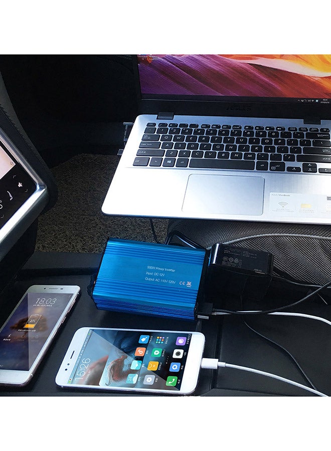 Loquat Solar Power Inverter With Dual USB Interface For Car - Image 3