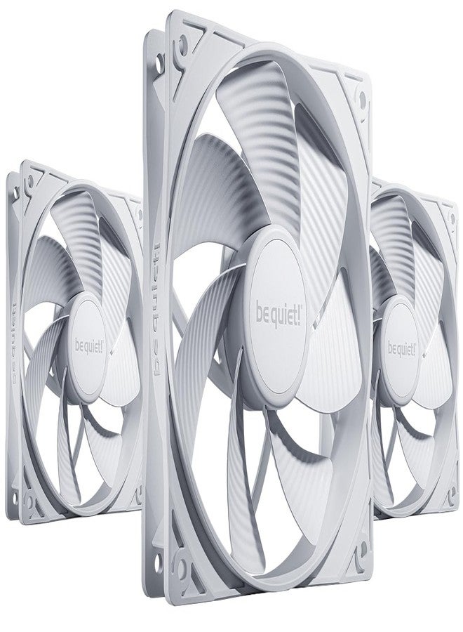 be quiet! PURE WINGS 3 120mm Fan/Fan, PWM, REVERSE, Black - Quiet and High Performance - BL136 - Image 1