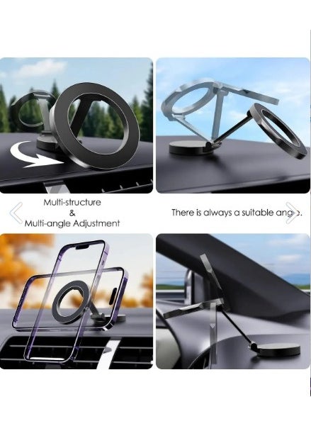 teknosepetim For iPhone 13 14 15 Pro Max Magsafe Compatible Magnetic In-Car Phone Holder Magnetic Glove Box  - Image 3