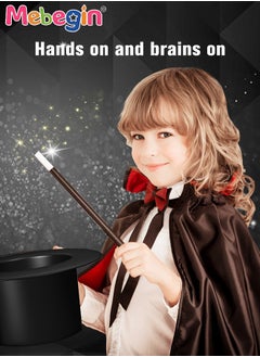 MEBEGIN Classic Magic Set with Hat and Rich Magic Props, Amazing Magic Box with a Variety of Tricks, Pretend Play Magician Stuff, Easy to Perform Tricks, Fun Creative Educational Toys, Ideal Gift for Beginners and Kids Aged 6+  - Image 2