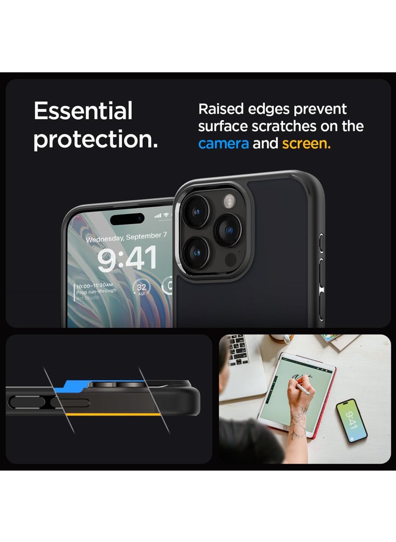Rock Pow Ultra Hybrid Designed for iPhone 15 Pro Case Shockproof Dust-Proof Strong Durable Heavy Duty Full Body Rugged  - Image 5